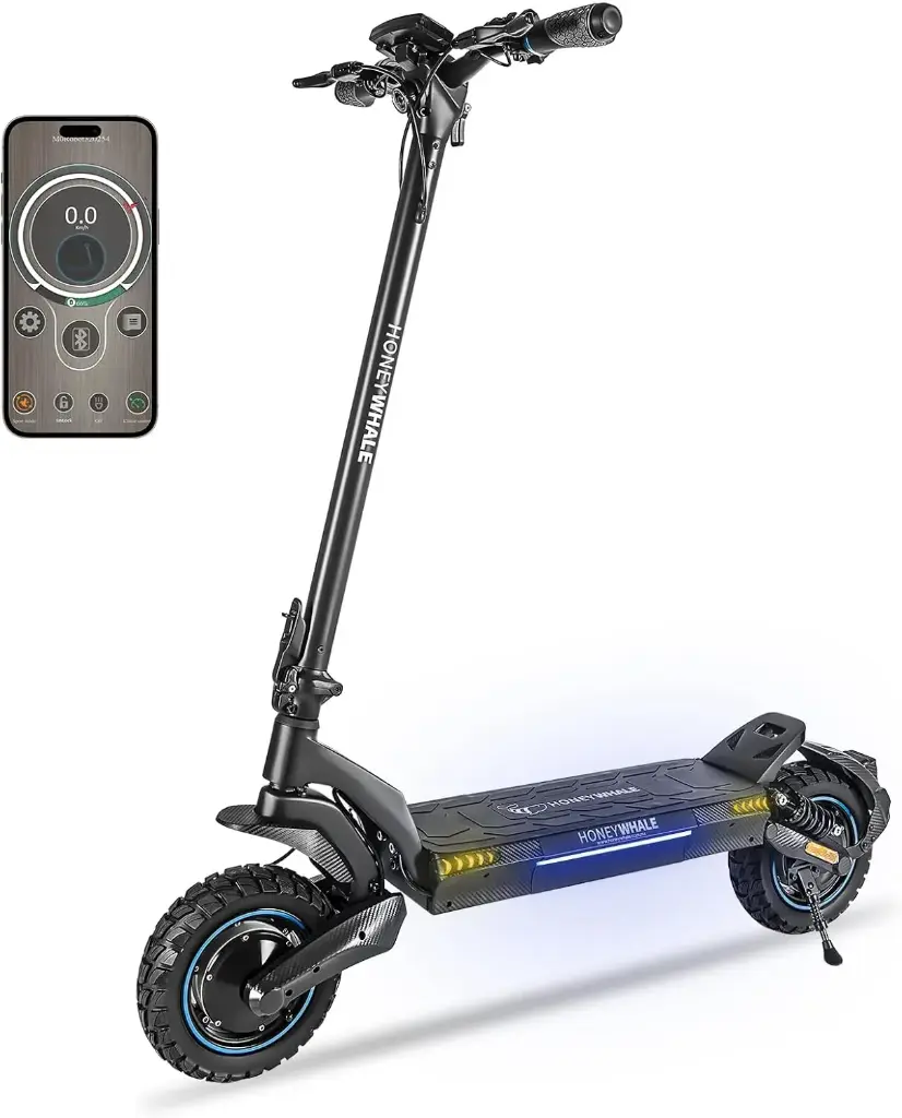 Scooter Electrico Honeywhale T5 Negro