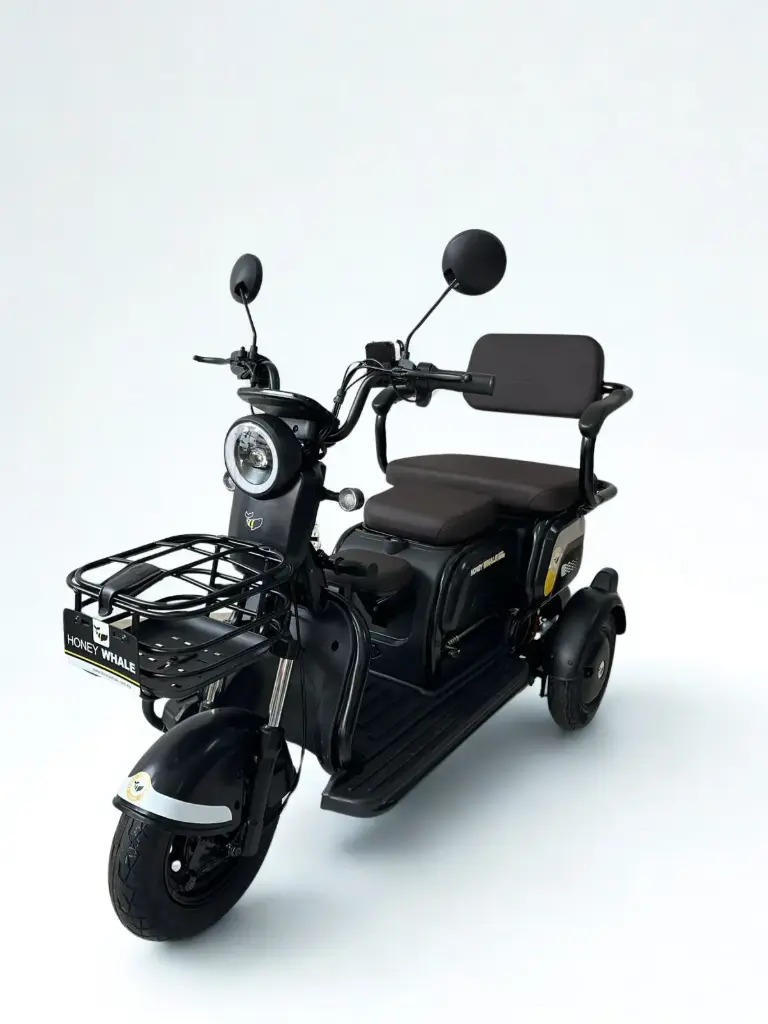 [119622] MotoBici Electrica Honeywhale V4 3 Ruedas (Negro)