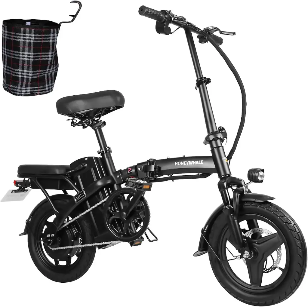 [121759] Bicicleta plegable HoneyWhale S6-S (Negro)