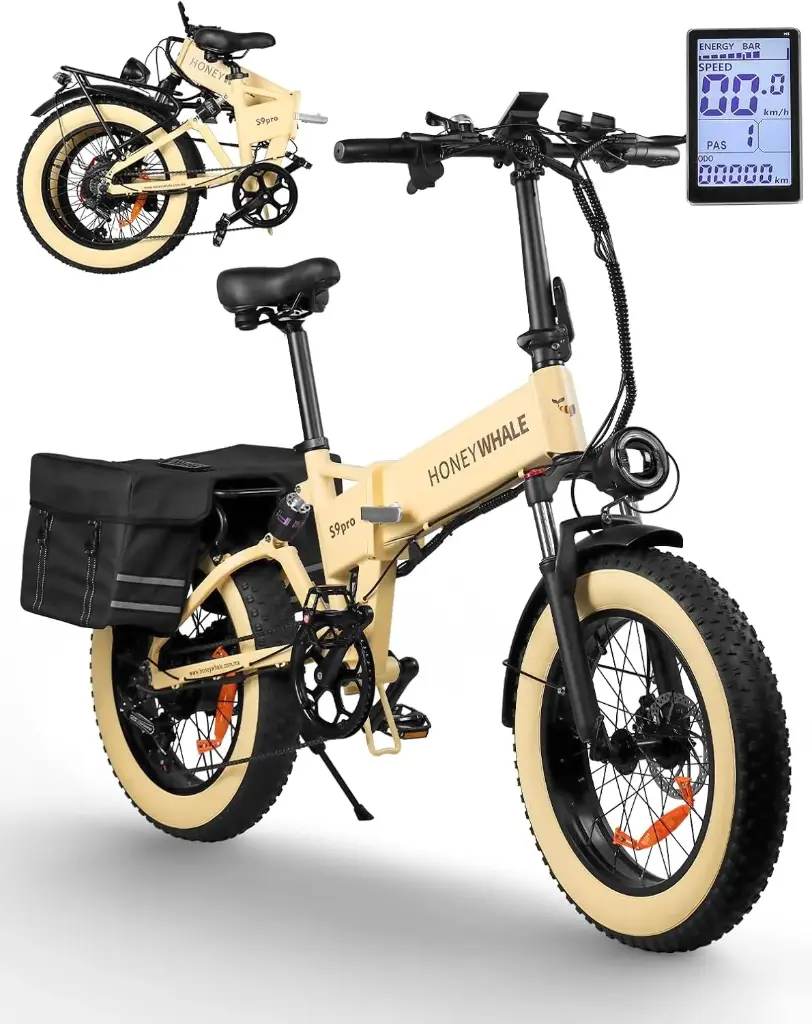Bicicleta Electrica Plegable HoneyWhale S9 PRO