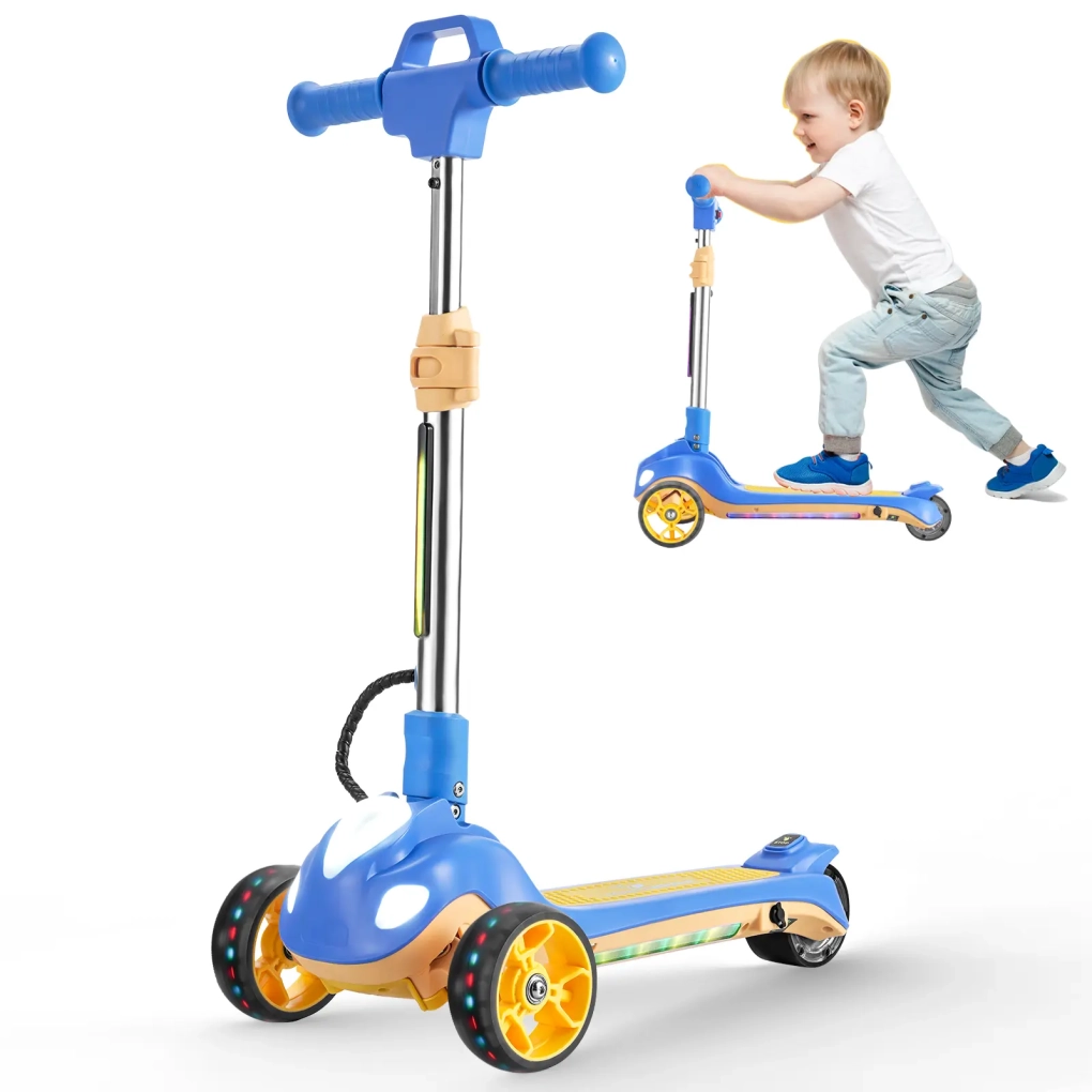 [117497] Scooter Electrico Infantil Honey Whale Rm2 Pro (Azul)