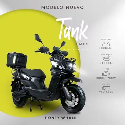 [127768] Moto Eléctrica HoneyWhale Tank DM05
