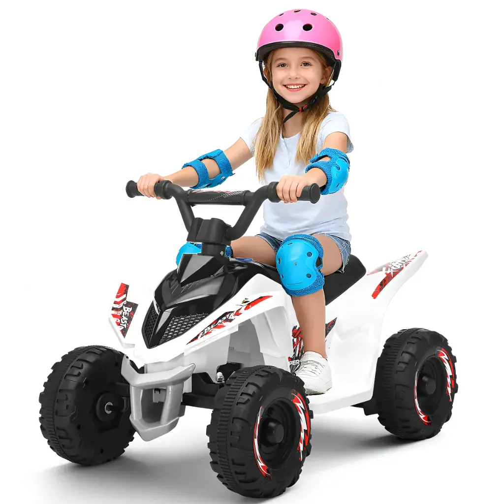 HoneyWhale Cuatrimoto Eléctrica BDQ-009 (Blanco)