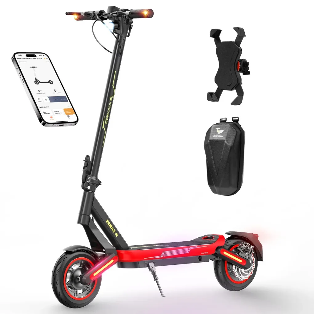 Scooter Electrico Honeywhale E9 MAX-N (Rojo)