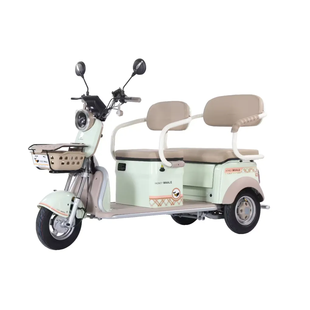 Trimoto Eléctrica Honey Whale HN-N1 (Blanco)