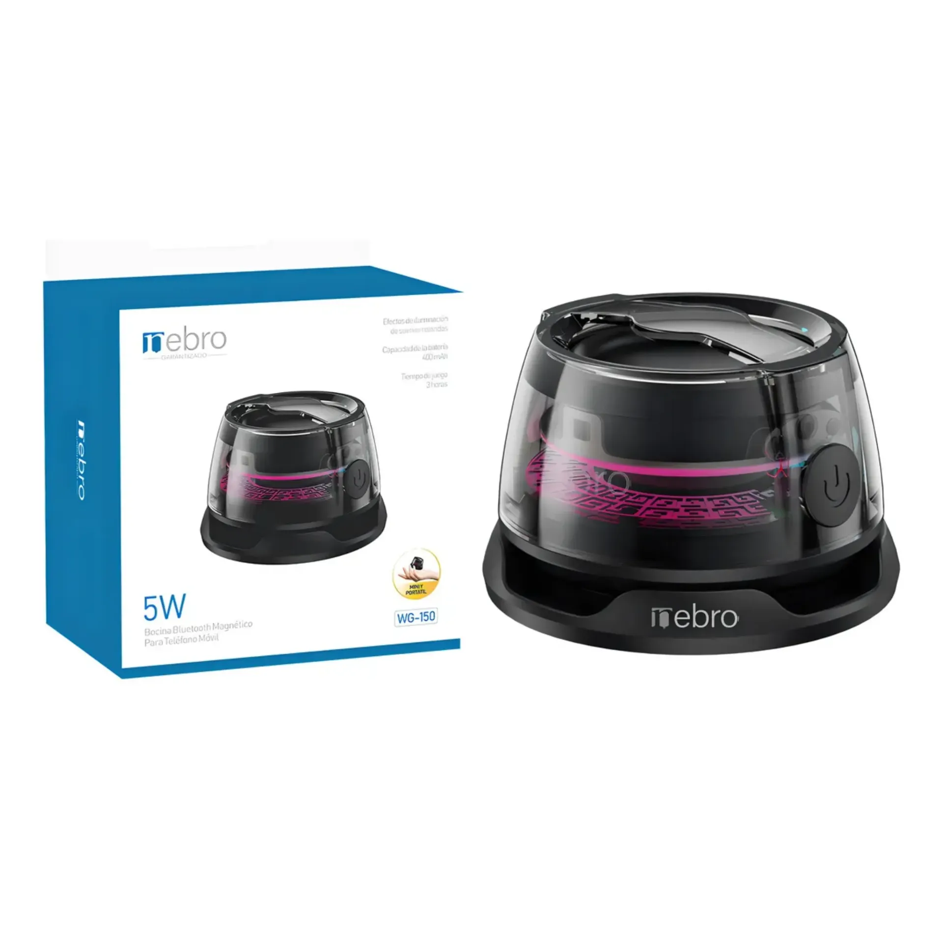 BOCINA MAGNETICA NEBRO WG-150 PARA TELEFONO MOVIL 5W
