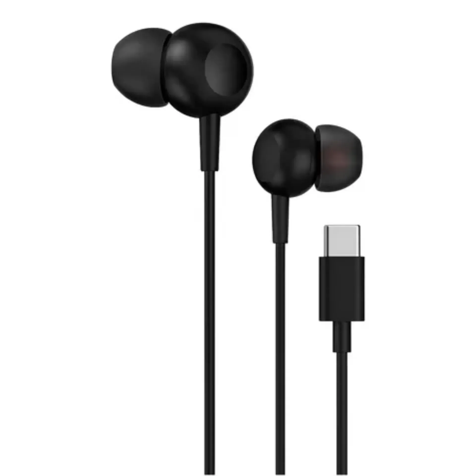 [131105] MANOS LIBRES NEBRO WJ-009 TIPO-C (Negro)