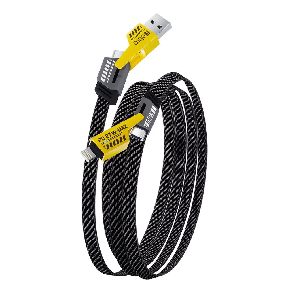 CABLE NEBRO WD-038 4 EN 1 METALICO 27W 1M
