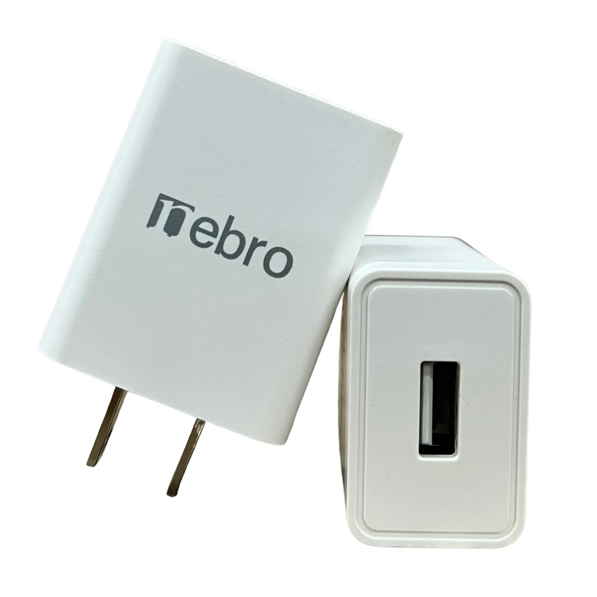 CARGADOR NEBRO VGA-050 CUBO USB 5V 2.4A A GRANEL SIN CABLE