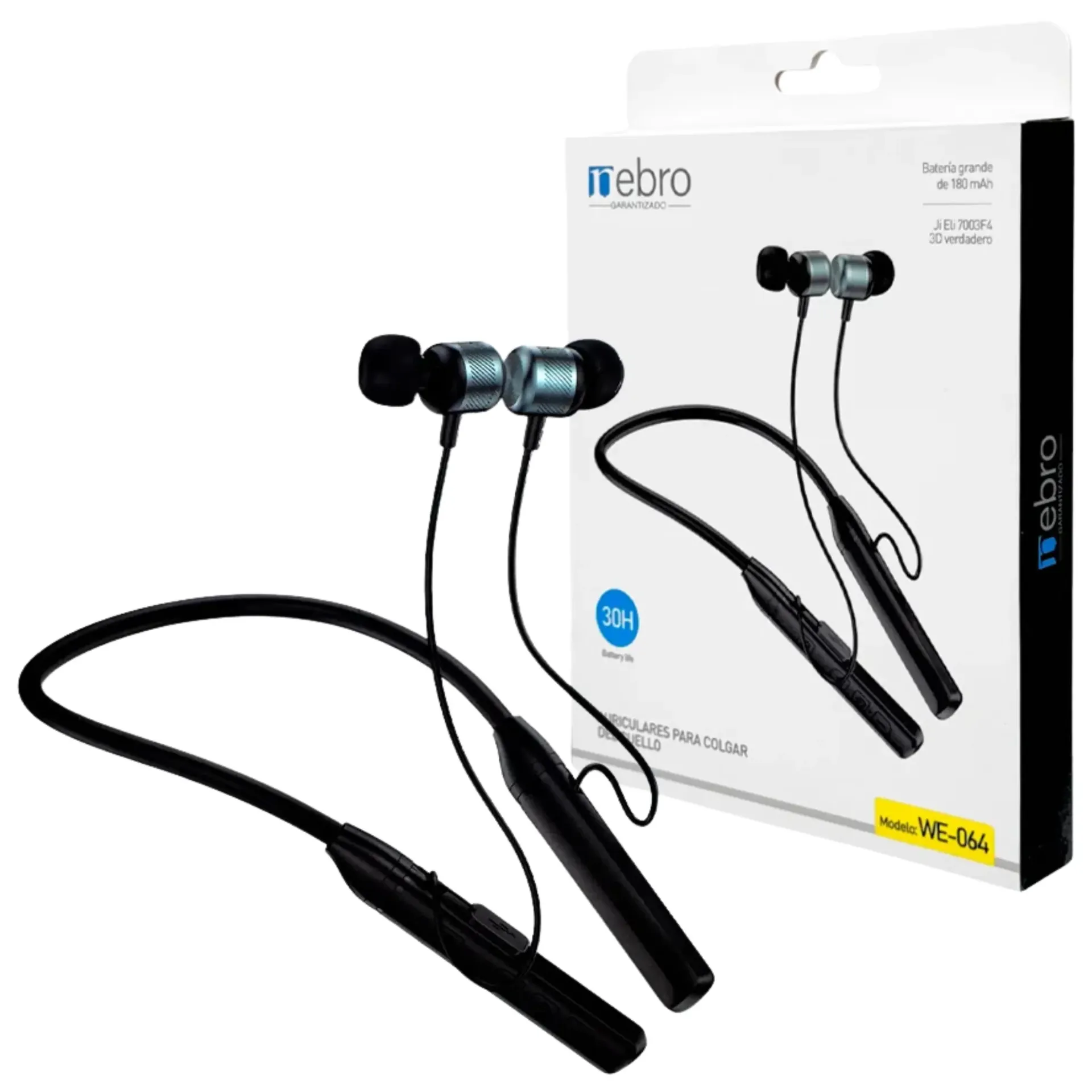 MANOS LIBRES NEBRO WE-064 180 MAH