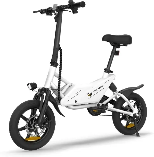 [117319] Bicicleta Electrica HoneyWhale S4 Blanco